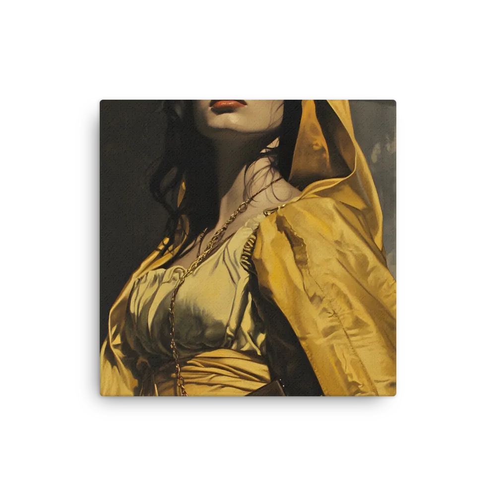 Veiled Confidence | Thin Canvas | 12″×12″