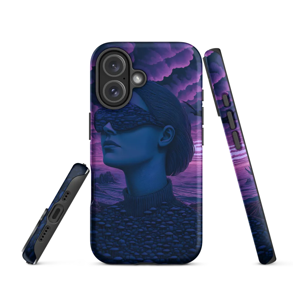 Beyond the Veil: A Surreal Vision | Phone Case