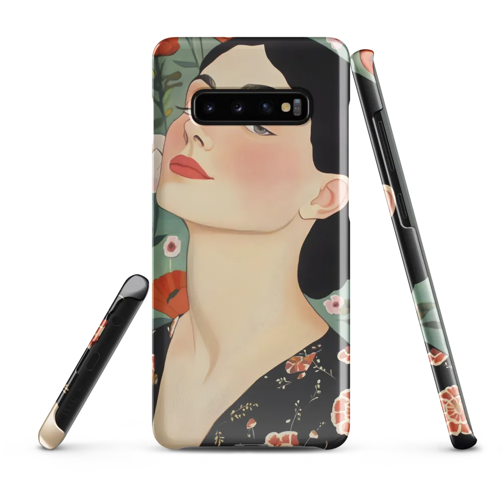 Elegance in Bloom | Phone Case |  S10 Plus | Snap Case | Glossy