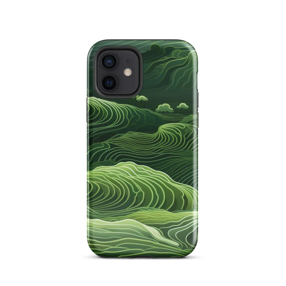 Whispers of Green Hills | Phone Case |  12 | Tough Case | Glossy