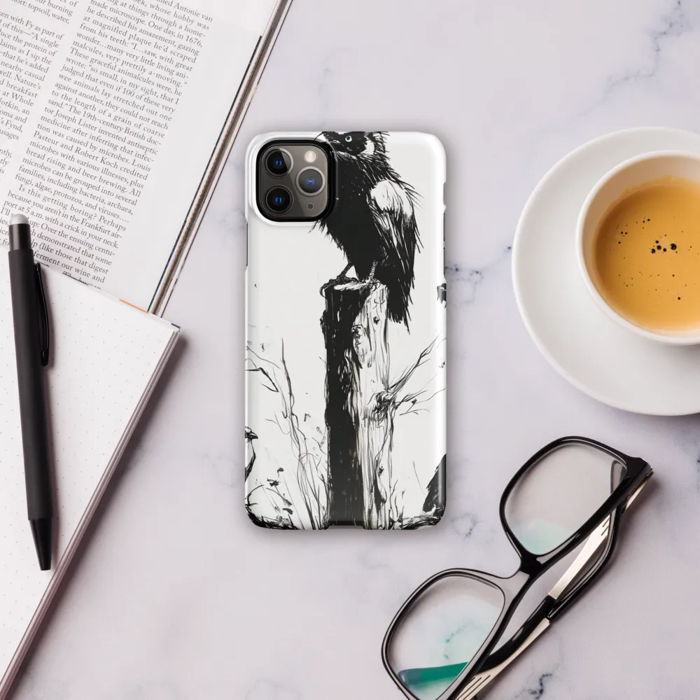 Majestic Sentinel: The Watchful Birds | Phone Case |  11 Pro Max | Snap Case | Glossy