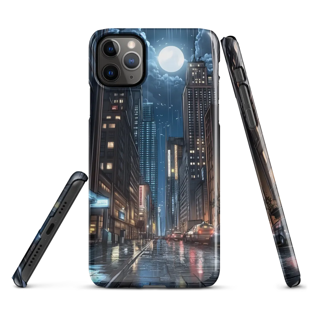 Moonlit Urban Serenity | Phone Case |  11 Pro Max | Snap Case | Glossy