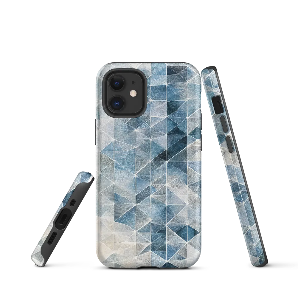 Geometric Harmony in Blue