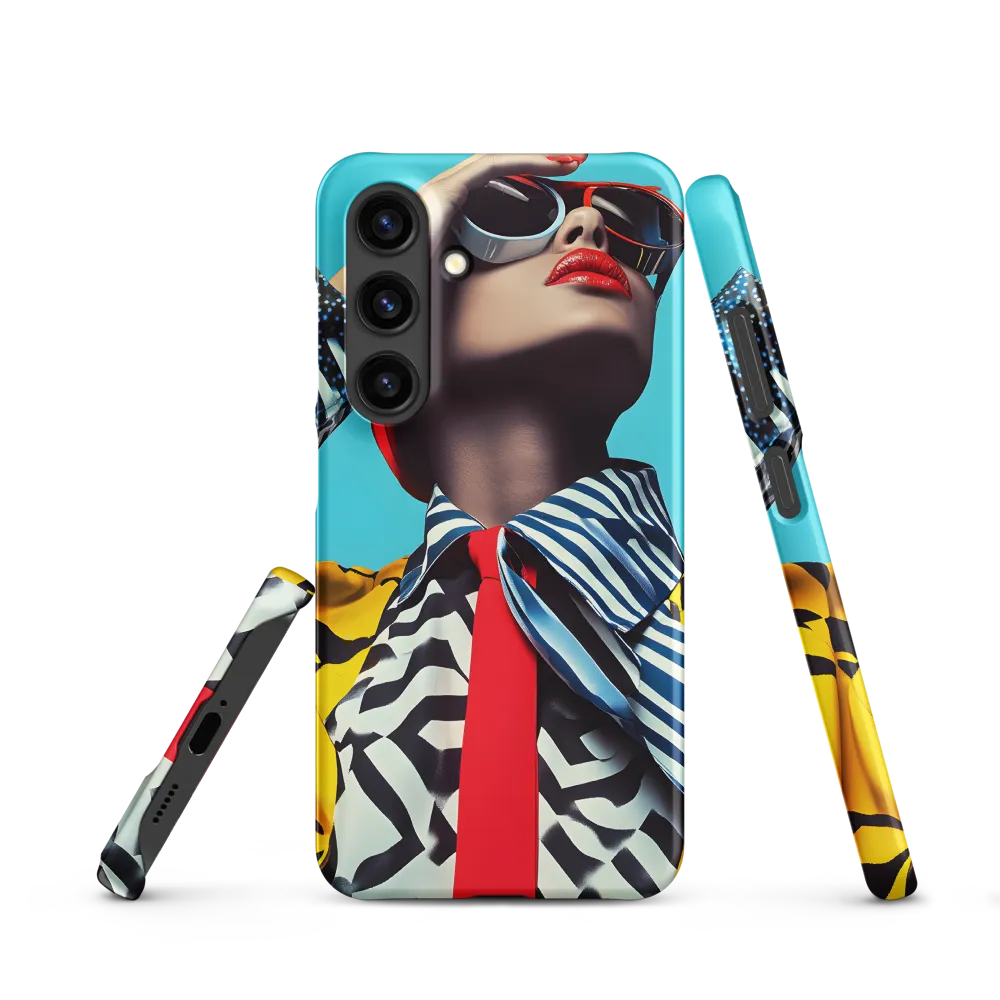 Chic Confidence in Bold Patterns