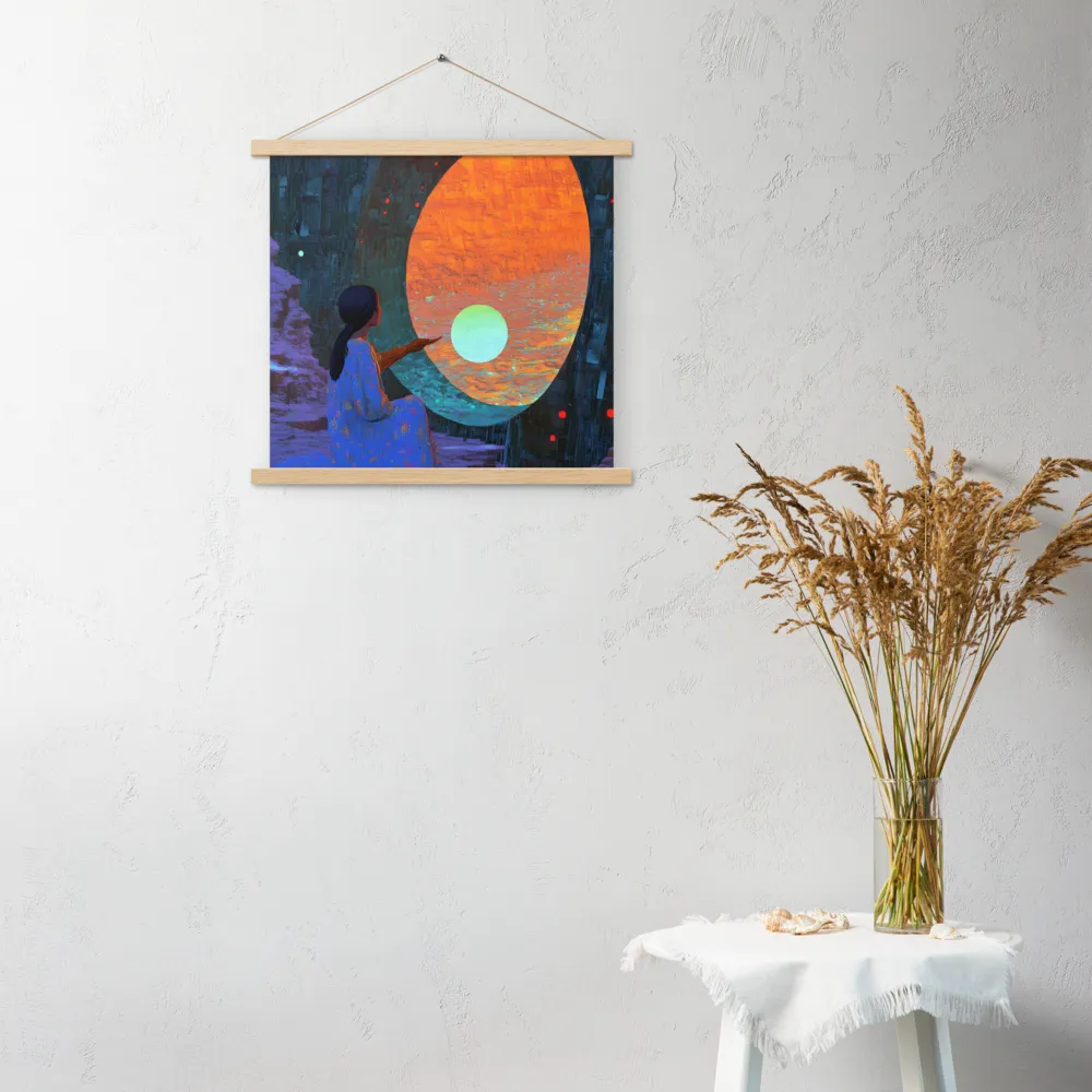 The Portal of Dreams | Poster With Oak Wood Hanger | 18″×18″