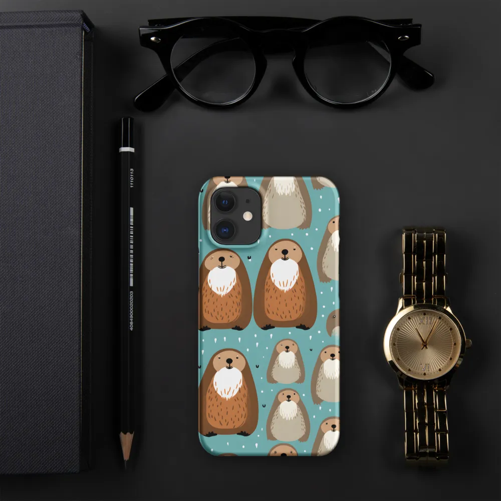 Whimsical Otter Pattern