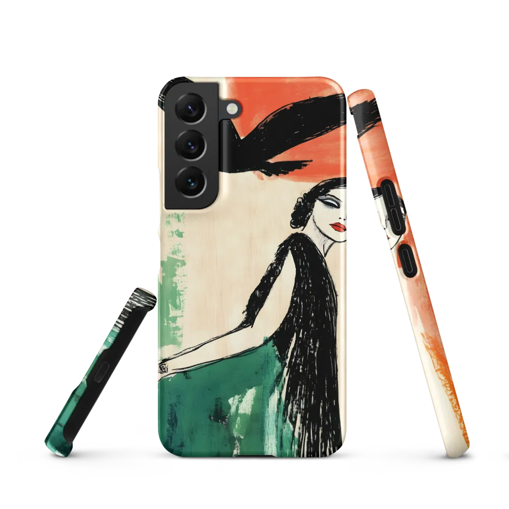 Elegance in Flight | Phone Case |  S22 | Snap Case | Matte