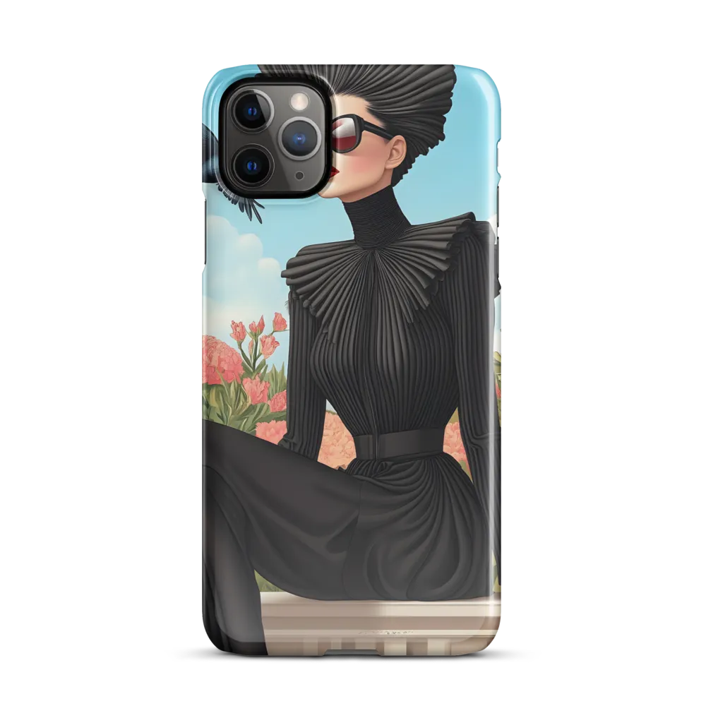 Chic Elegance in Bloom | Phone Case |  11 Pro Max | Snap Case | Glossy