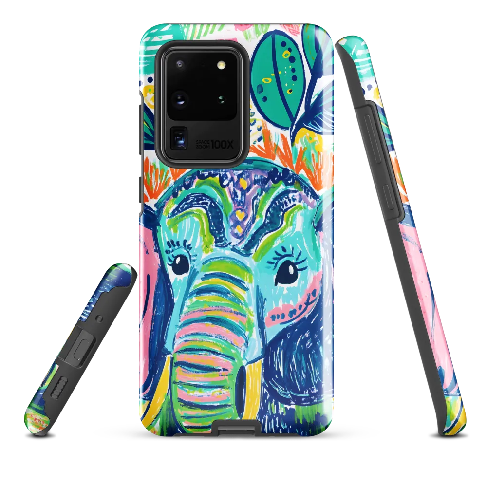 Whimsical Elephant Portrait