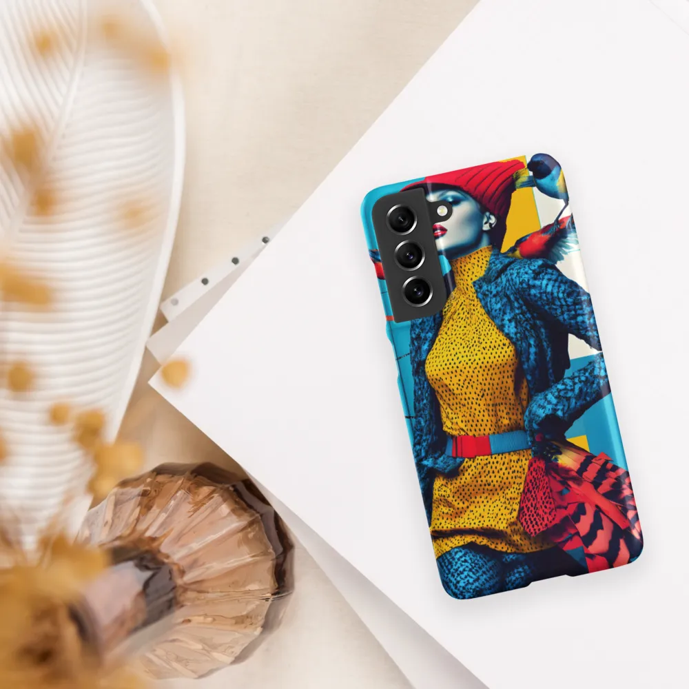 Vibrant Fusion of Nature and Fashion