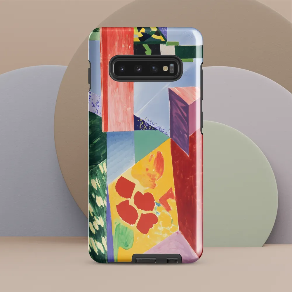 Interplay of Geometry and Color | Phone Case |  S10 Plus | Tough Case | Glossy