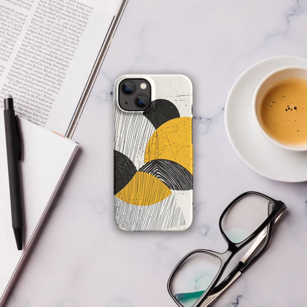 Dynamic Harmony in Black and Yellow