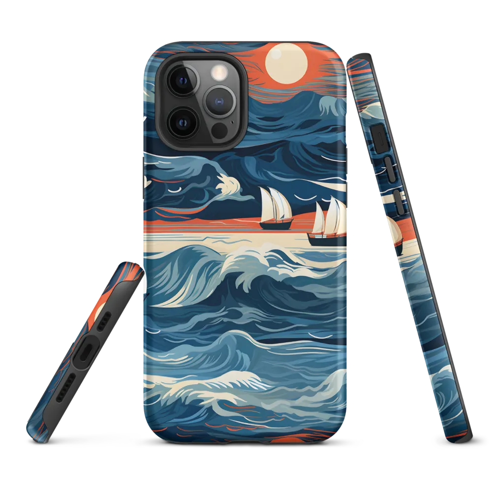 Ocean Whispers: A Voyage at Dusk