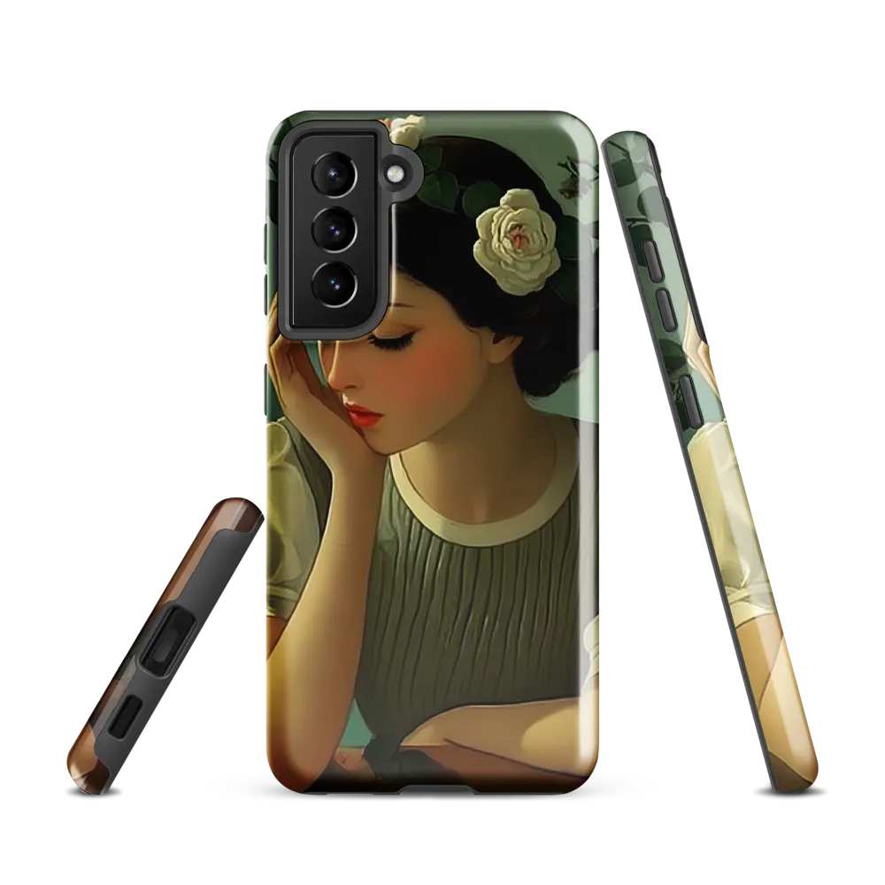 Whispers of Serenity | Phone Case |  S21 | Tough Case | Glossy