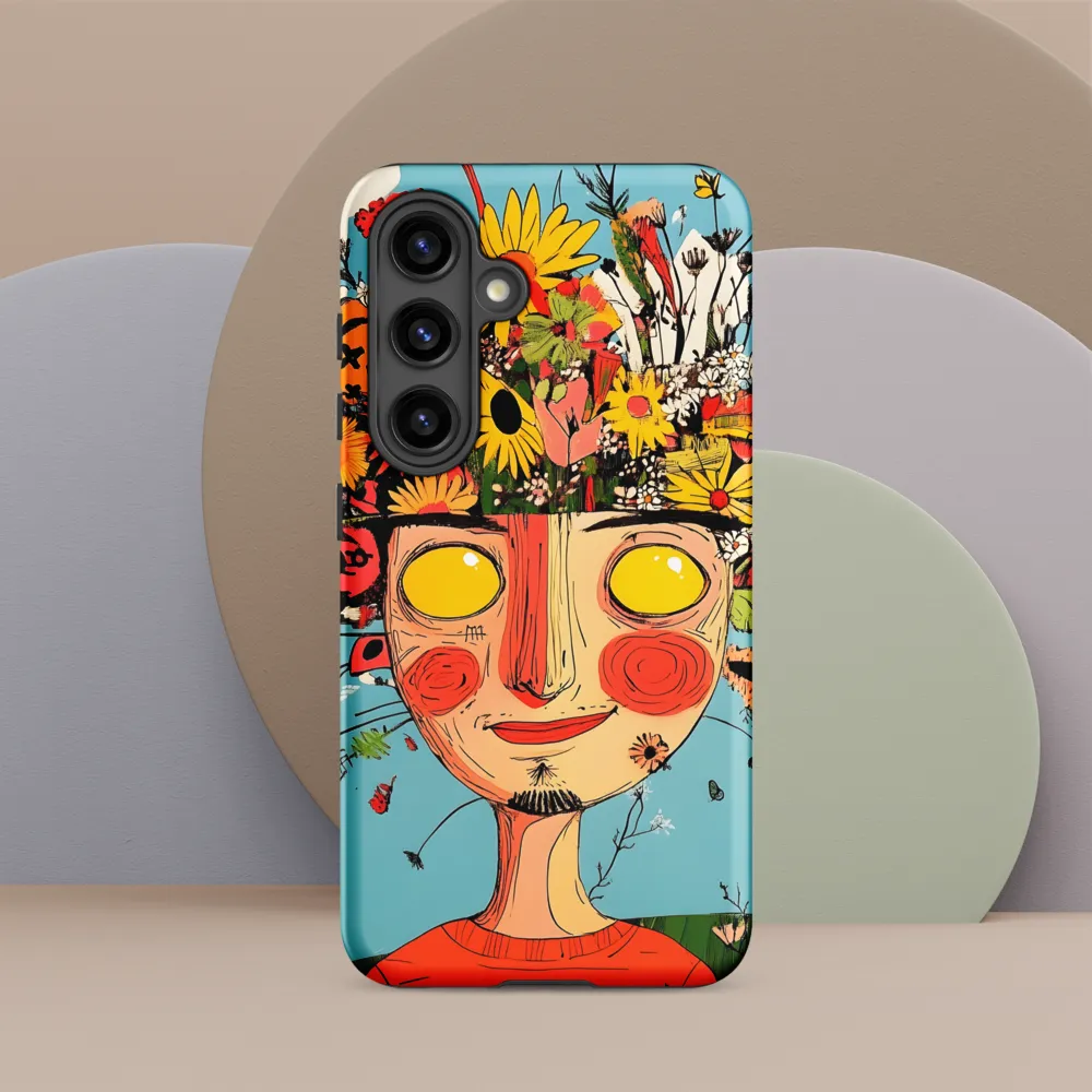 Whimsical Bloom | Phone Case |  S24 | Tough Case | Matte