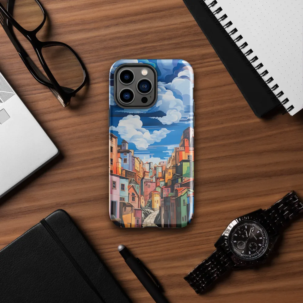 Whimsical Heights: A Vibrant Cityscape