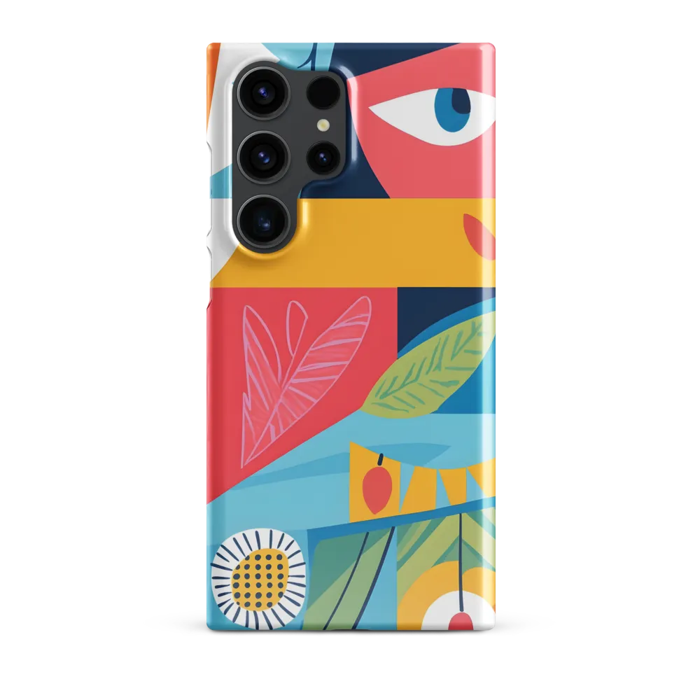 Vibrant Geometric Visage