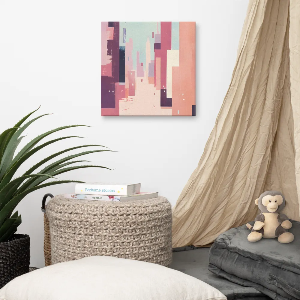 Tranquil Cityscape | Canvas | 16″×16″