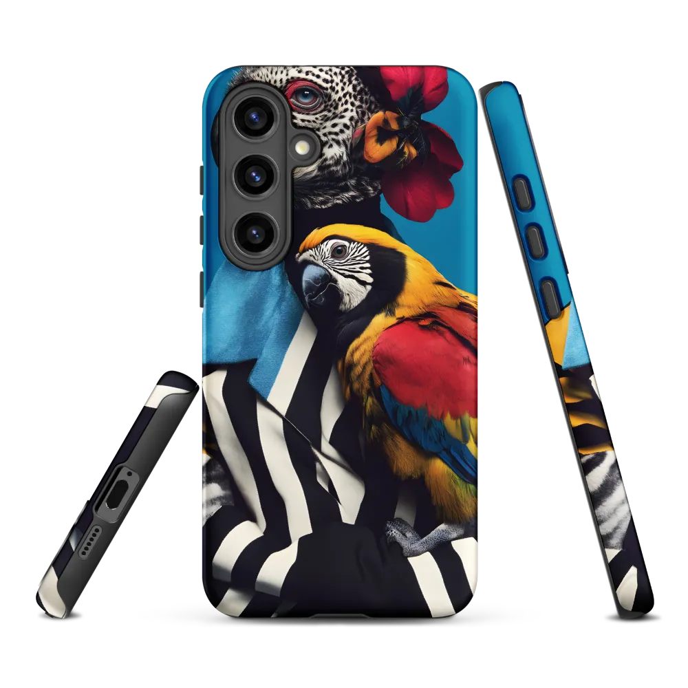 Vibrant Fusion of Flora and Fauna