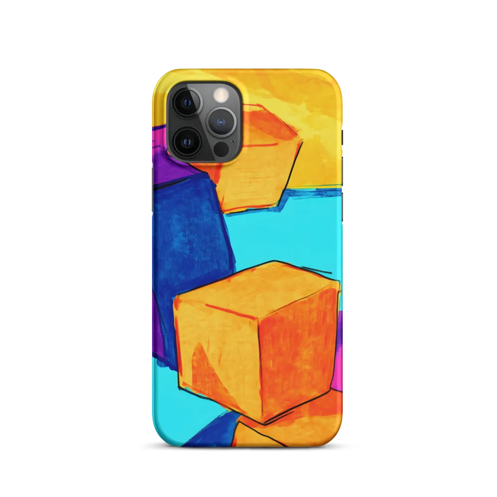 Playful Cubes in Vibrant Harmony