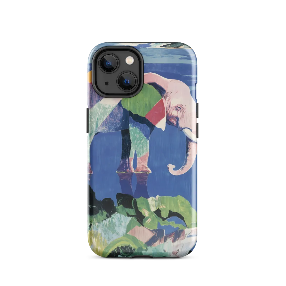 Serenity in Color: The Elephants of Reflection