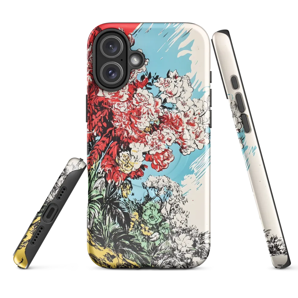 Floral Symphony in Bold Colors