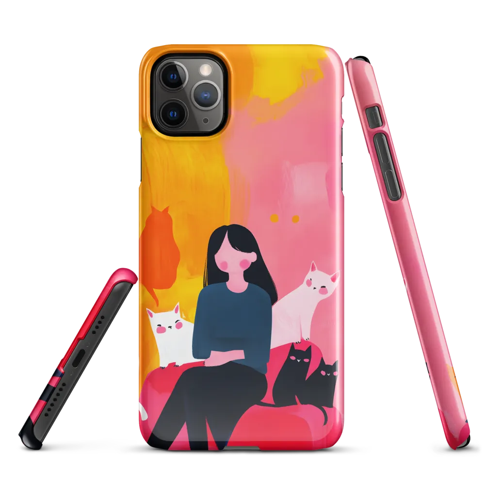 Whimsy in Feline Company | Phone Case |  11 Pro Max | Snap Case | Glossy