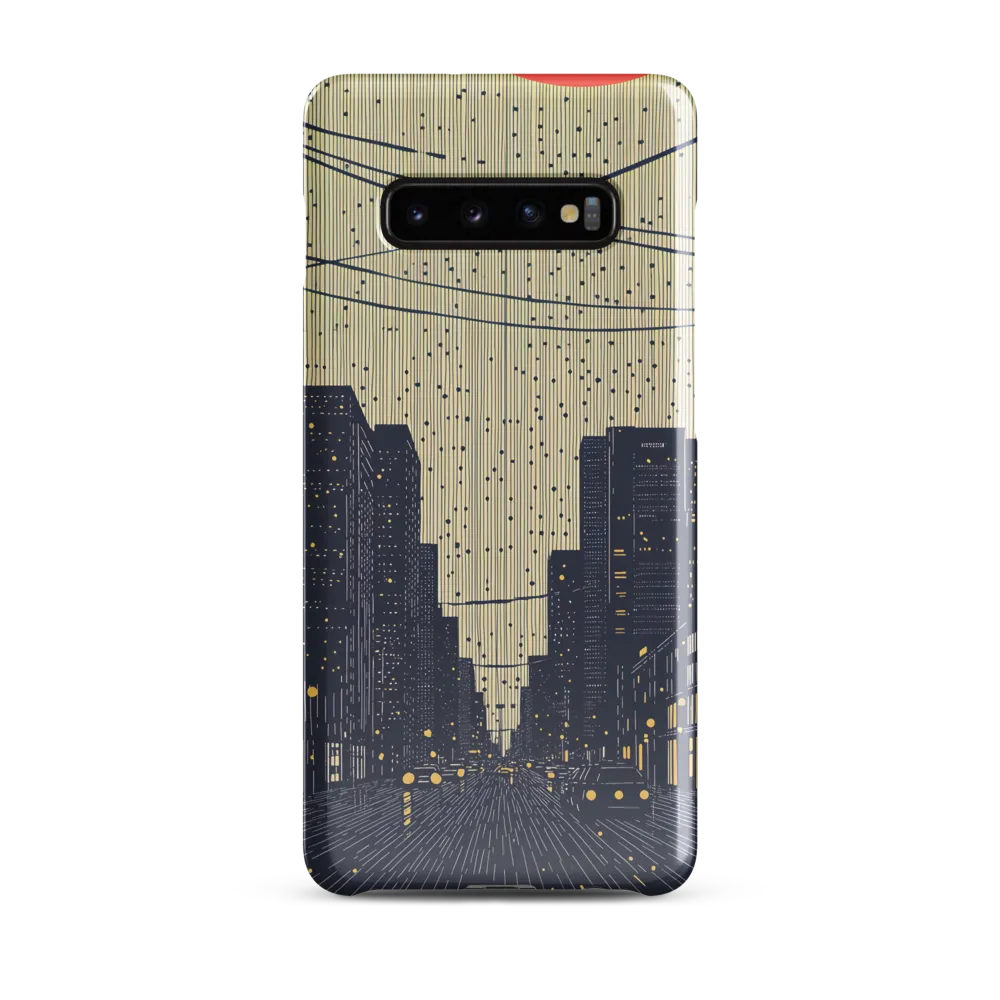 Glistening Streets of Melancholy | Phone Case |  S10 Plus | Snap Case | Glossy