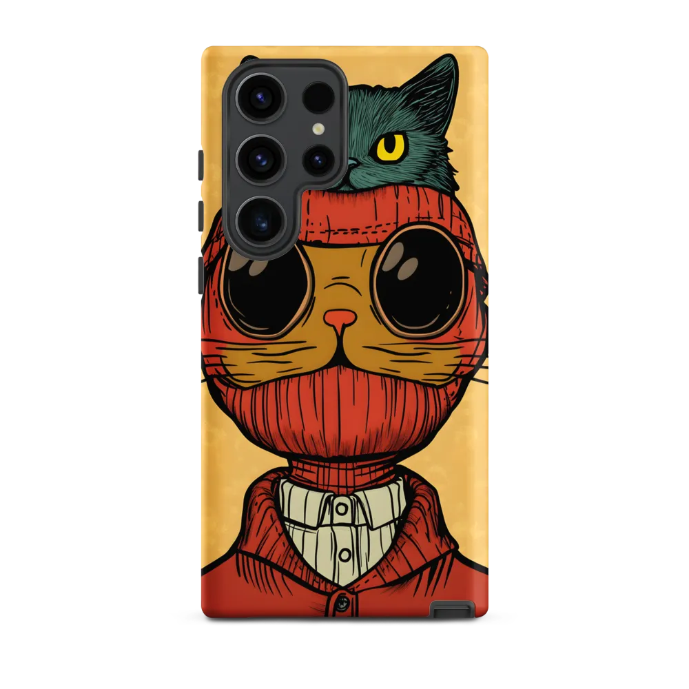 Whimsical Fusion: Cat and Human