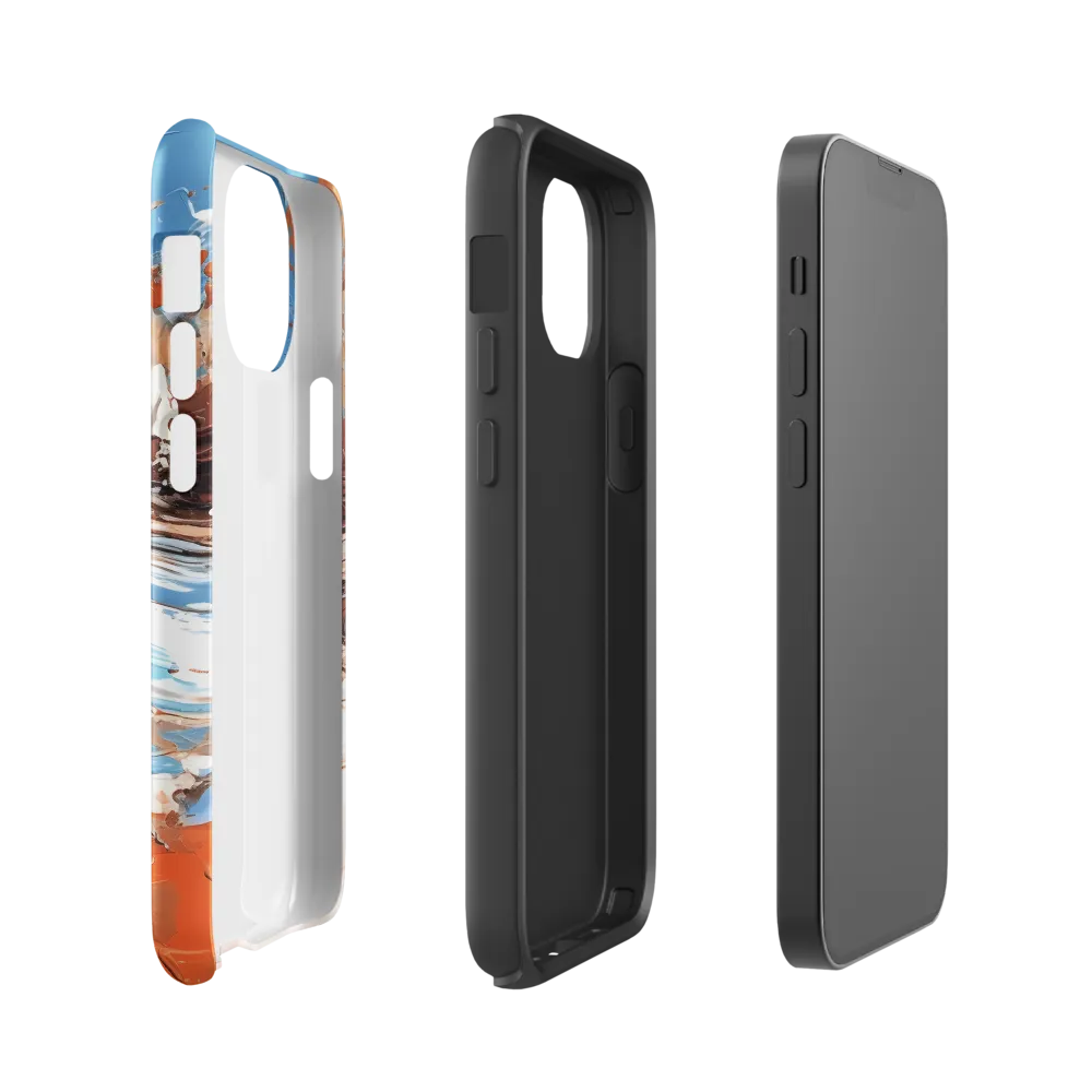 Echoes of the Earth | Phone Case |  13 mini | Tough Case | Glossy