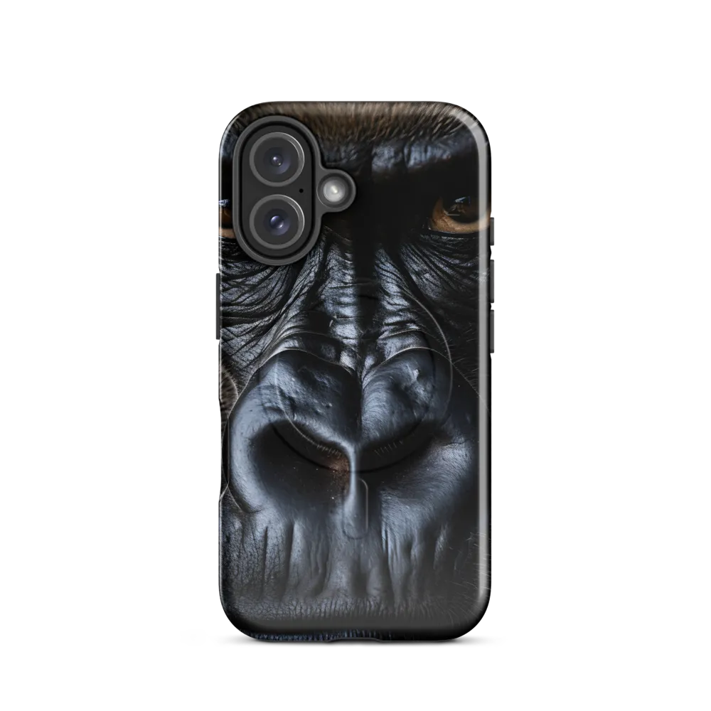 Gaze of the Wild: A Gorilla's Portrait