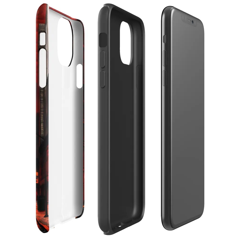 Eclipse Over Metropolis | Phone Case |  11 Pro Max | Tough Case | Glossy