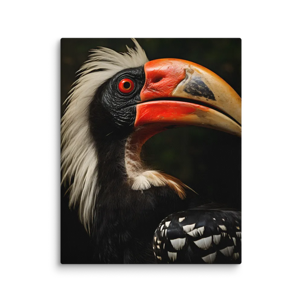 Majesty of the Hornbill | Canvas | 24″×30″