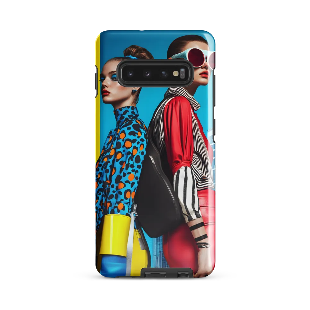 Urban Chic: A Bold Fashion Statement | Phone Case |  S10 Plus | Tough Case | Glossy