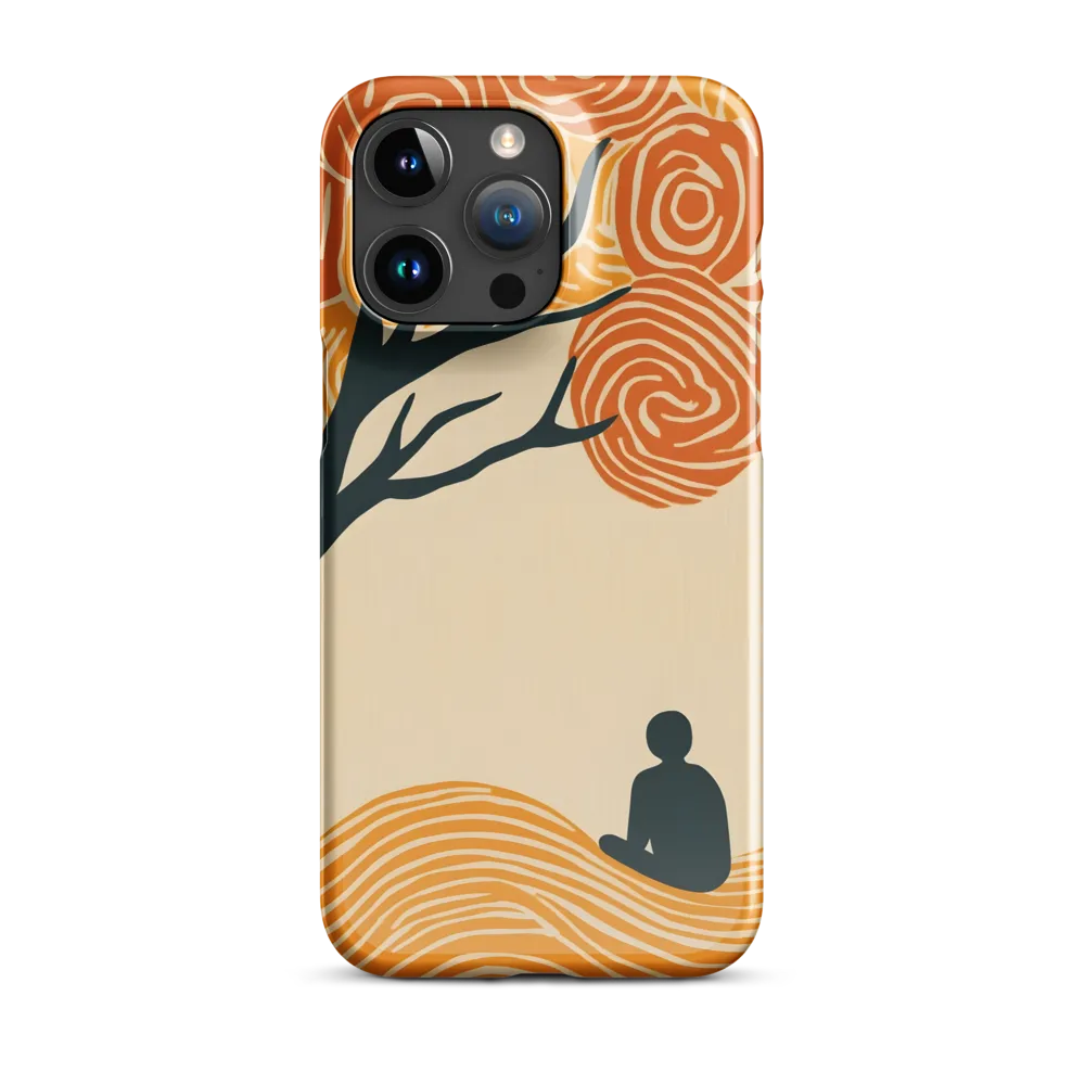 Silent Reflections under Swirling Leaves