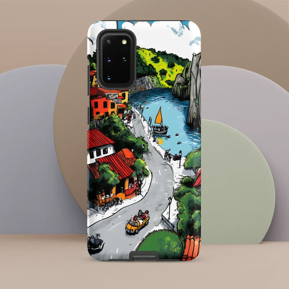 Whimsical Village by the Water
