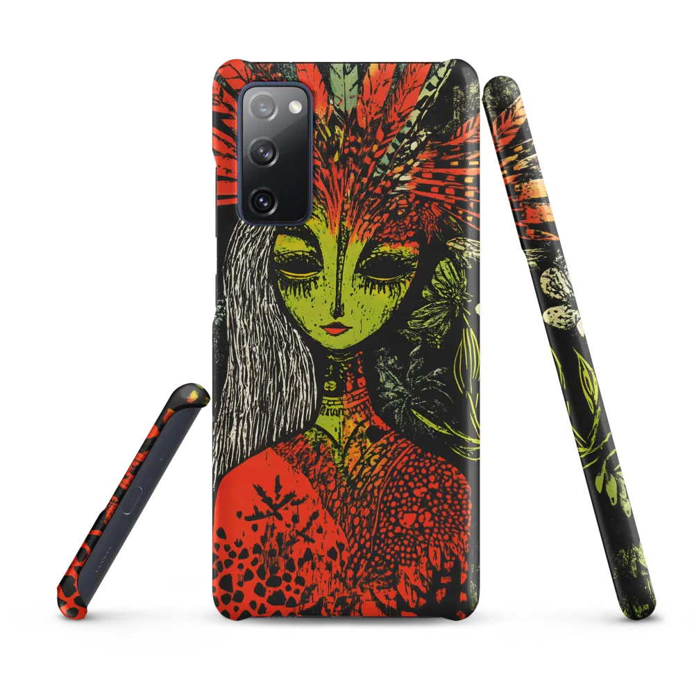 Mystical Flora: A Surreal Portrait
