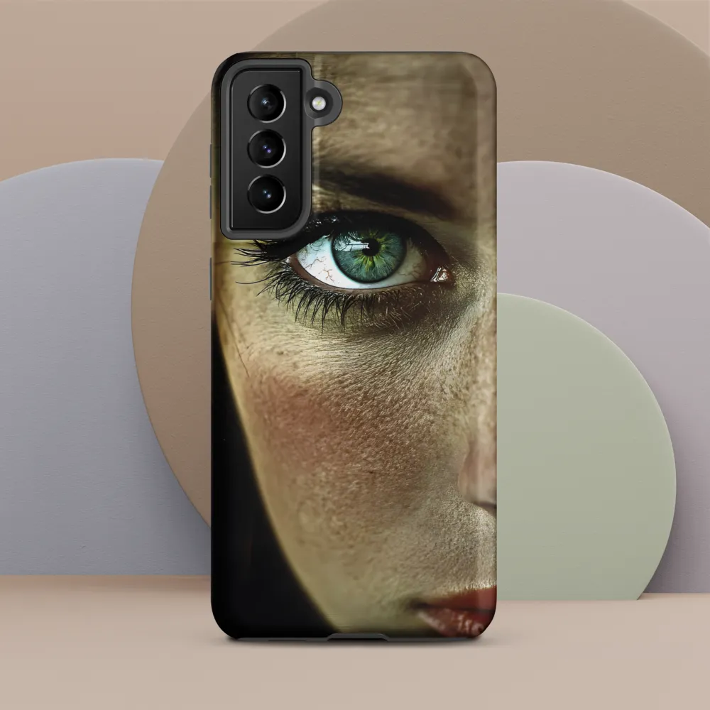Eye of Intensity | Phone Case |  S21 Plus | Tough Case | Matte