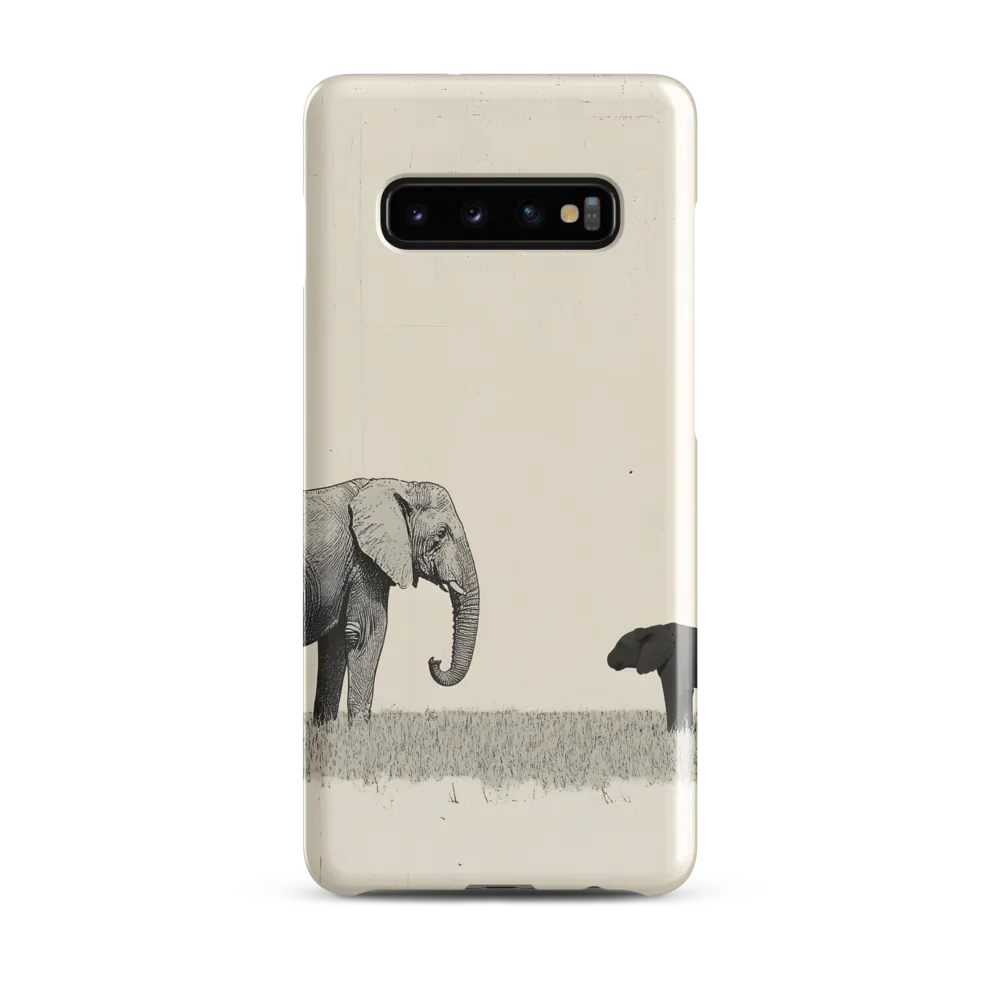 Contrasting Companions | Phone Case |  S10 Plus | Snap Case | Glossy