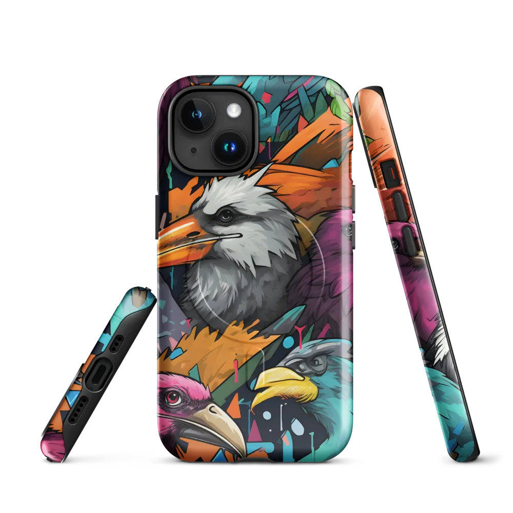 Avian Vortex: A Celebration of Color and Form