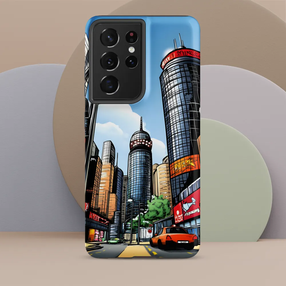 Urban Pulse: A Comic Cityscape