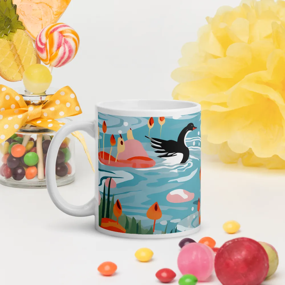 Serenity in Aquatic Harmony | Mugs | Multiple Sizes & Colors