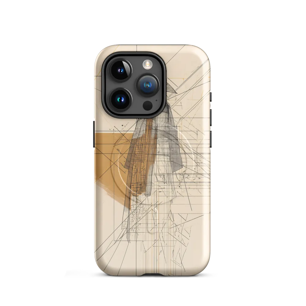 Abstract Profile: A Minimalist Exploration | Phone Case |  15 Pro | MagSafe® Tough Case | Glossy