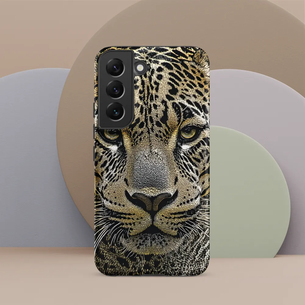 The Majestic Gaze: Portrait of a Leopard