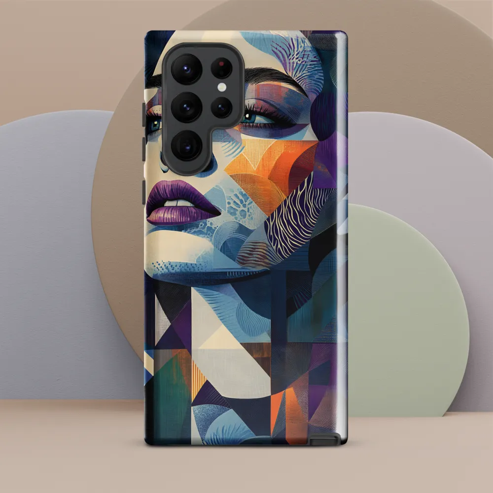 Fragmented Mystery: A Modern Portrait