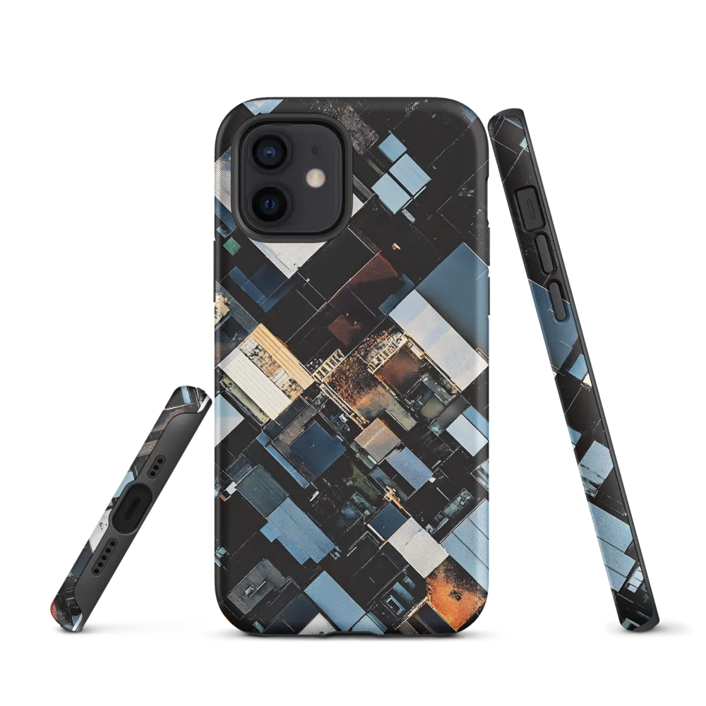 Urban Mosaic from Above | Phone Case |  12 | Tough Case | Matte
