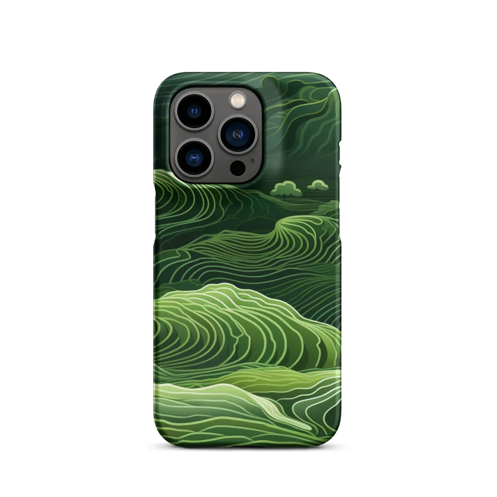 Whispers of Green Hills | Phone Case |  14 Pro | Snap Case | Matte
