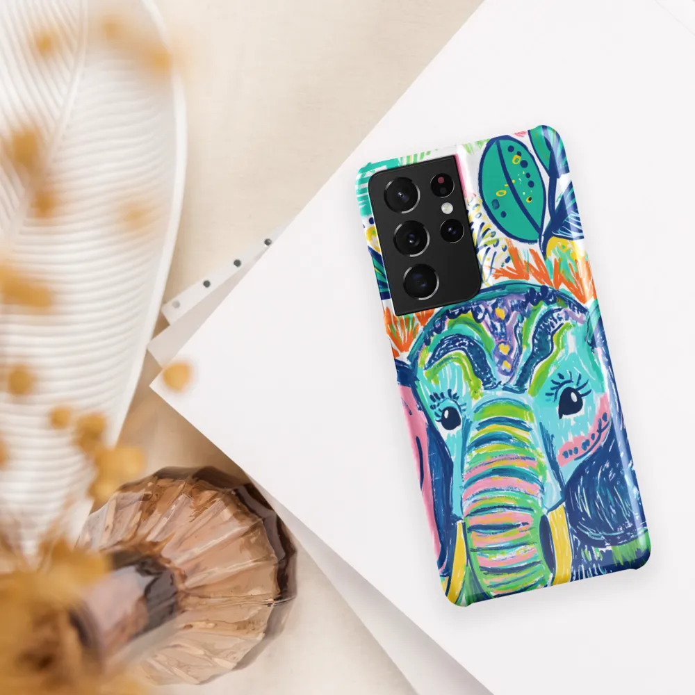 Whimsical Elephant Portrait