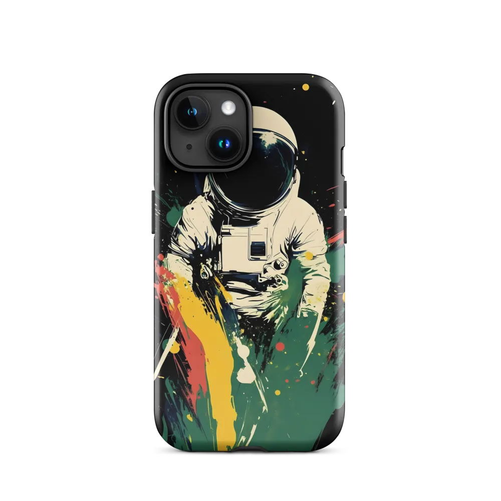 Cosmic Splash: The Astronaut's Journey