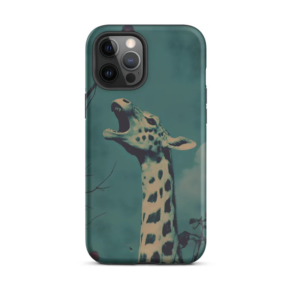 Whispers of the Tall: A Surreal Giraffe Encounter